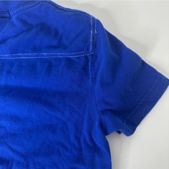 Abercrombie  kids blue 92 football t shirt size L - Picture 10 of 10